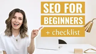 SEO FOR BEGINNERS CHECKLIST | How to rank your website on the first page of Google *easy tips* 2021