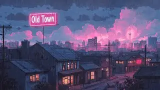 Nostalgic Chill Vibes 80s & 90s Lofi Hip Hop Beats ✨ Old Japanese Town Ambience 🌆 Lofi Rain Playlist