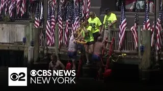 Hundreds participate in NYC SEAL Swim in Hudson River