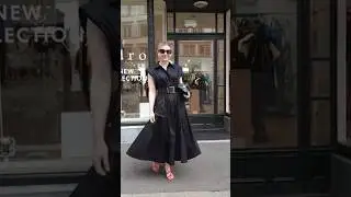 🖤 Обзор платья H&M #мода #стиль #платья #образдня
