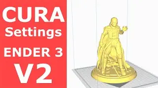 Cura settings for Creality Ender 3 V2
