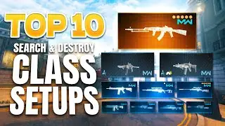 TOP 10 Best Search and Destroy Class Setups in MW