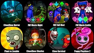 ChooChoo Horror Spider Train, Choo Survival Impostor Shoot, FNF Music Battle, FNF Full Mod Music,