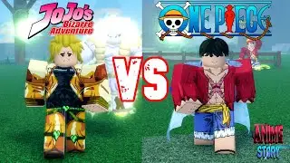 One Piece vs Jojo Bizarre Adventure in Anime Story Update 2.. - (ROBLOX)