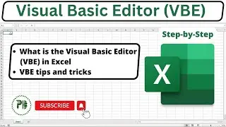 Visual Basic Editor: Exploring the Visual Basic Editor (VBE) - In Excel 