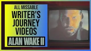 Alan Wake 2: All MISSABLE Writer's Journey Videos | The Trail of the Writer Trophy/Achievement