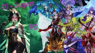 C6 Xianyun + Supports VS every Weekly Boss (no food/healing)