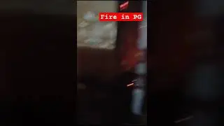 Girl's PG got 🔥Burned #fire 🚒❤‍🔥 #rescue