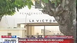 Ángel Rondón aún no es recluido en la penitenciaría La Victoria
