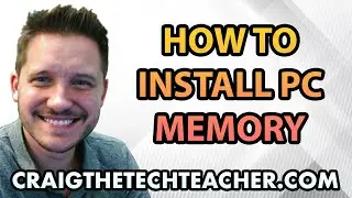 How To Install Computer Memory (RAM) (2022)