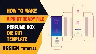 How to make a print ready file - Full Process I Spot UV I Design I Dieline I  Bleed I Prepress