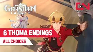 ALL 6 Thoma Endings Genshin Impact Hangout Events Important Choices
