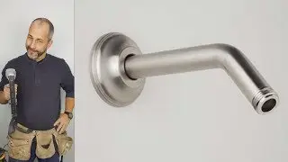 1 Minute Tutorial How To Change a Shower Arm