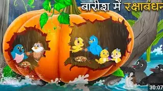Barish mein chidiya ki Rakhi tuntuni chidya 