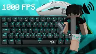 Keyboard + Mouse Sounds ASMR | Hypixel Bedwars 4K