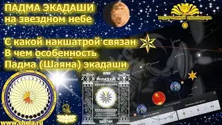 Падма (Шаяна) экадаш на звездном небе / В чем особенность, с какой накшатрой связан Падма экадаши