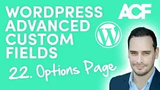 Options Page - WordPress Advanced Custom Fields for Beginners (22)