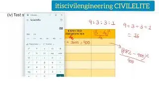 Chi Square Test | Small Sample Test