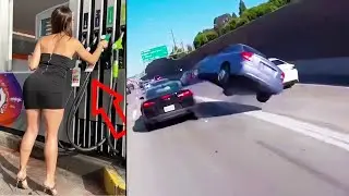 Такое не Каждый День Увидишь! Случаи на Дороге Снятые на Камеру