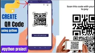 Generate QR  Code  using  python? | Python Project Tutorials for beginner 💯