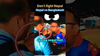 Bangladesh fans with Nepali fans🇦🇫🇳🇵💔|| 