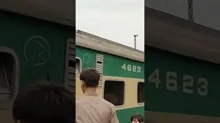 People boarding on Train