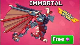 Hills Of Steel : Free Tank !!!!! How I Unlocked This Legendary Immortal !!!! Destroys All Bosses.