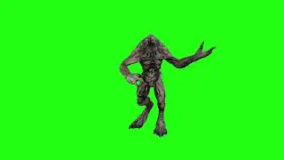 Devourer Monster Green Screen #2
