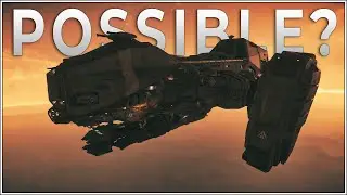 Is it possible to land the MASSIVE Reclaimer entirely in first person? | Star Citizen