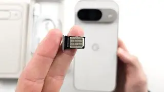 How To Insert SIM Card in Google Pixel 9 [SIM Card Slot]