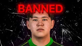 He got BANNED just before an official game (CS2)