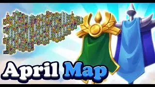 Hero Wars Mysterious Island April Map