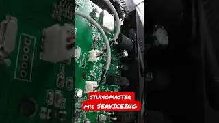 studiomaster cordless mic SERVICEING