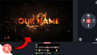 fire intro || fire text effect kinemaster || kinemaster fire effect