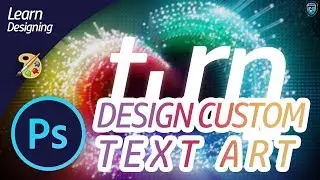 Word Art Tutorial | Photoshop | Custom Word Design
