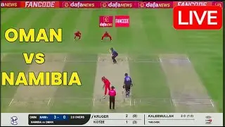 LIVE : NAM vs OMAN, 4TH T20 MATCH | Oman vs Namibia live | oman cricket live - T SPORTS