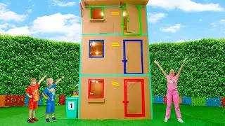 Rumah Karton Raksasa dan Petualangan lucu lainnya untuk anak-anak bersama Chris