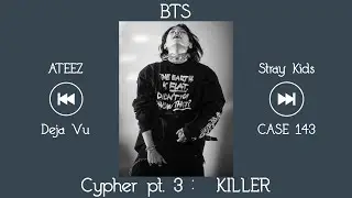 Kpop Playlist [ATEEZ, BTS & Stray Kids Songs]