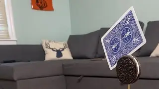 Oreo Card Throw Challenge Upraise Fundraiser Live #1