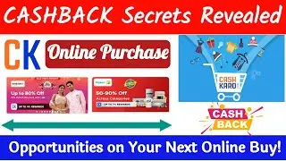 How To Get CASHBACK On Every Online Purchase? Earn money CashKaro App