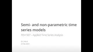 ATSA21 Lecture 16: Semi- and non-parametric models
