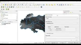 Clipping a raster with a multi-polygon feature in QGIS