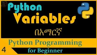 PYTHON: #4 python variables.| python tutorials for beginner.