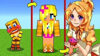 КАК МЕНЯЛАСЬ АНИМАТРОНИК ТОЙ ЧИКА И ЕЕ ЖИЗНЕННЫЙ ЦИКЛ В МАЙНКРАФТ! ЭВОЛЮЦИЯ MINECRAFT ТРОЛЛИНГ FNAF
