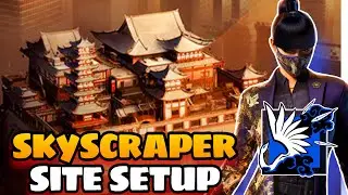 BEST AZAMI SITE SETUP SPOTS FOR SKYSCRAPER! Rainbow Six Siege Operator Guide