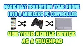 Control Your Pc with Your Mobile Wirelessly | Use Your Moile as a Game Conroller