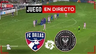 PENALES!!! 🏆  Fc Dallas 4-4 Inter Miami EN VIVO 🚨 Leagues Cup  OCTAVOS de FINAL 🌟 MLS