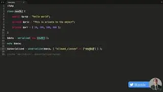 11  Unserialize filtering PHP 7
