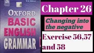 Oxford basic English grammar chapter 26 Exercise 56,57 and 58
