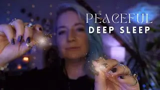 ASMR REIKI ☔ rainy session for deep sleep  💤 no talking 🕊️ clearing negative energy